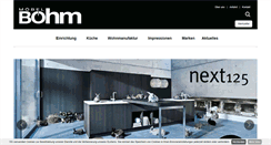 Desktop Screenshot of moebel-boehm.de