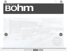 Tablet Screenshot of moebel-boehm.de